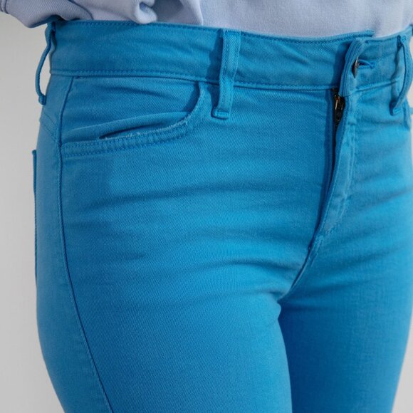 SIWY Lynette Skinny Mid Rise Jeans Blue Lagoon (azure) sz 24 XS NEW NWT - Picture 4 of 10
